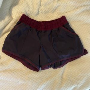 Purple Lululemon Shorts